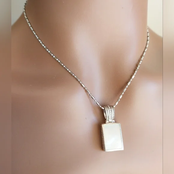 Sterling Silver Pendant & 18KGF Necklace - Picture 3 of 16